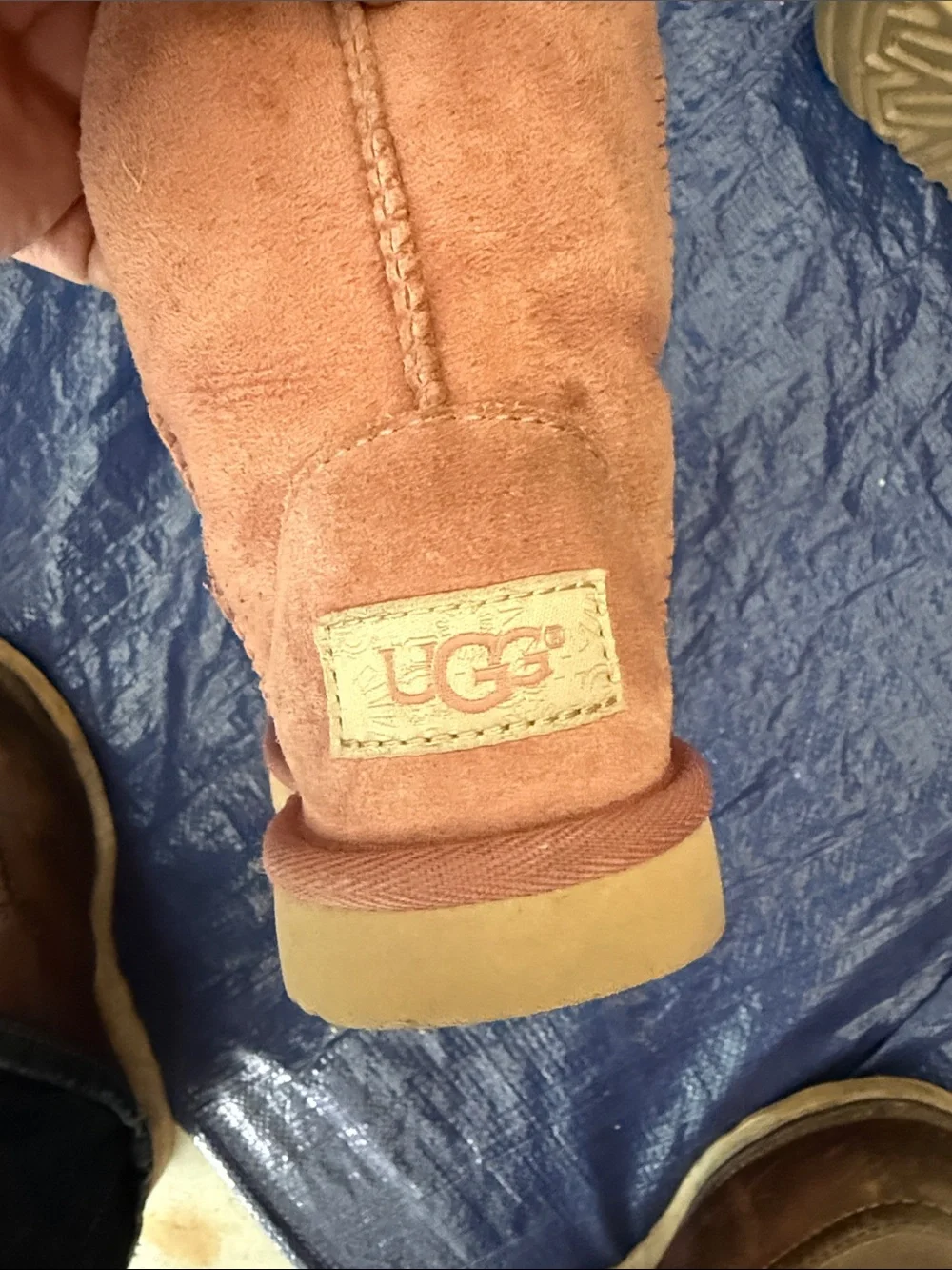 UGG Kids  Suede Classic Short Boot